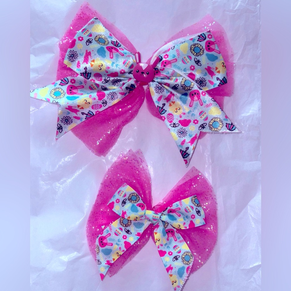 Build-A-Bear Workshop 2020 Special Edition Set 2 layer bows 2 pc. set